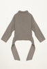 Alex Tie Pullover in Mouse