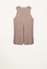 Aurora Split Back Tunic in Blush