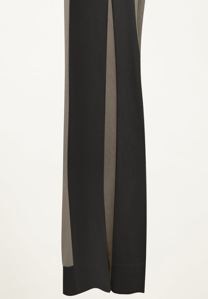 Beachside Pant in Taupe/Black