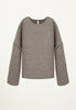 Camden Knit Sweatshirt in Mouse