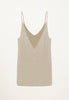 Madalyn Cashmere Cami in Beige