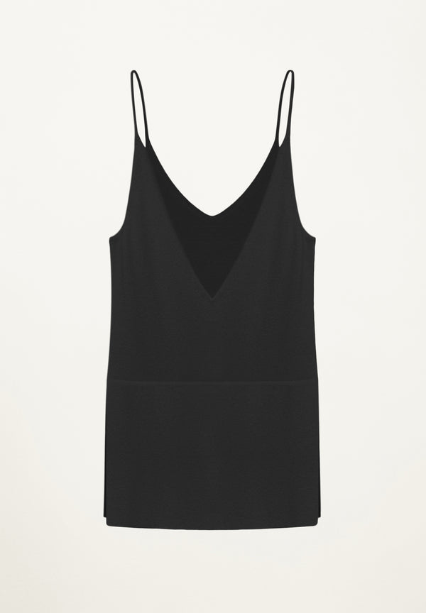 Madalyn Cashmere Cami in Black