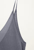 Hi Lo Cami in Slate
