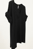 Jeana Cashmere V Neck in Black