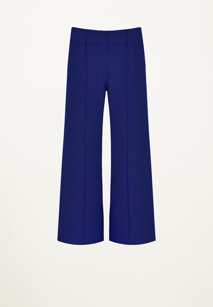 Cropped Milano Pant in Navy
