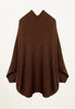 Erte Cape Cardigan in Terracotta