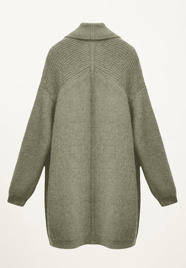 Gio Coat Cardigan in Sage