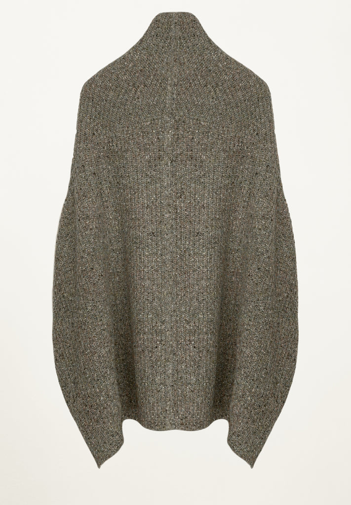 Jackson Sweater Coat in Asphalt