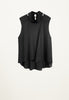 Lucie Sleeveless Blouse in Black