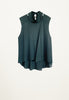 Lucie Sleeveless Blouse in Cypress