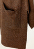 Ribbed Poncho Vest in Rustic