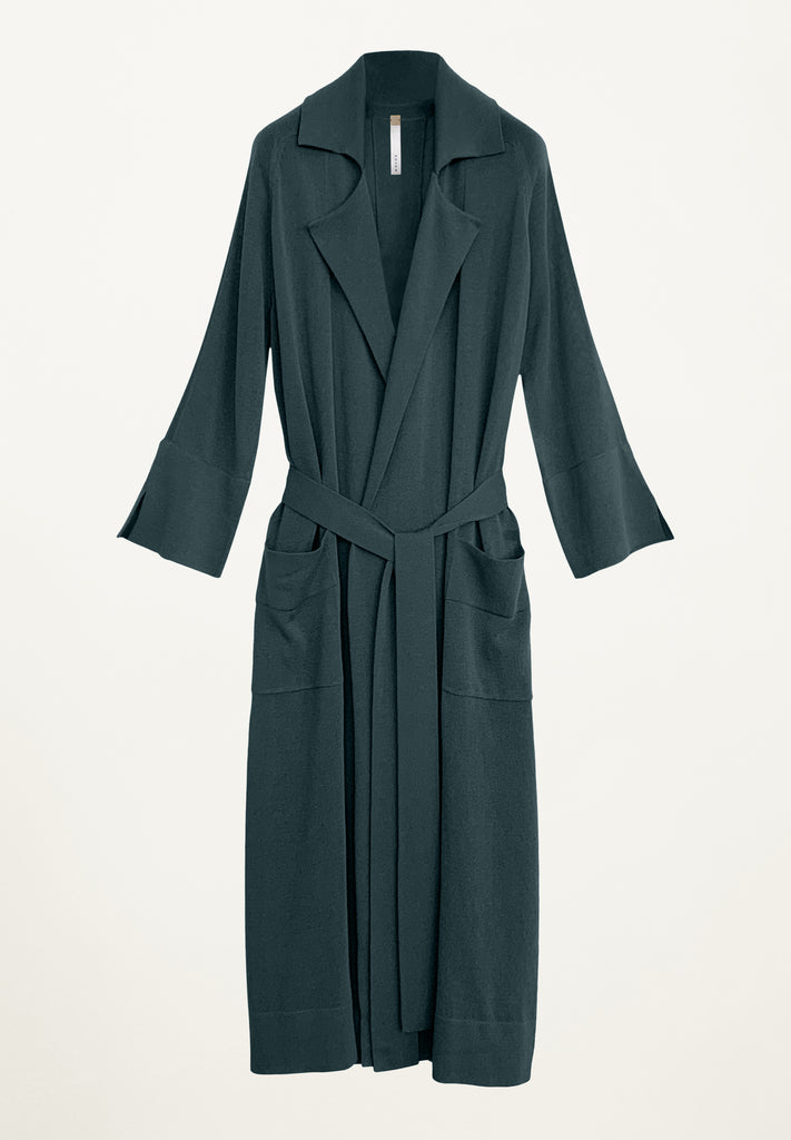 Sloane Belted Trench in Cypress