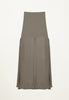 Six Panel Skirt in Taupe