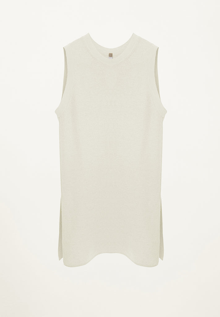 Stella Sleeveless Tunic in Ivory