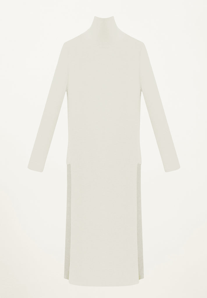Aria T-Neck Tunic in Cream
