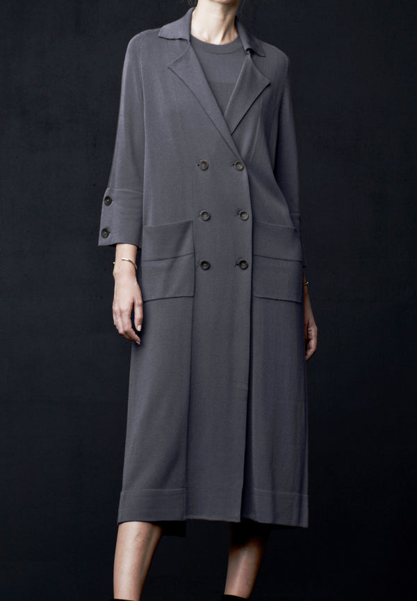 Summer Trench in Pewter