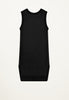 Sleeveless Tunic in Black
