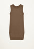 Sleeveless Tunic in Nutmeg