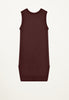 Sleeveless Tunic in Plum
